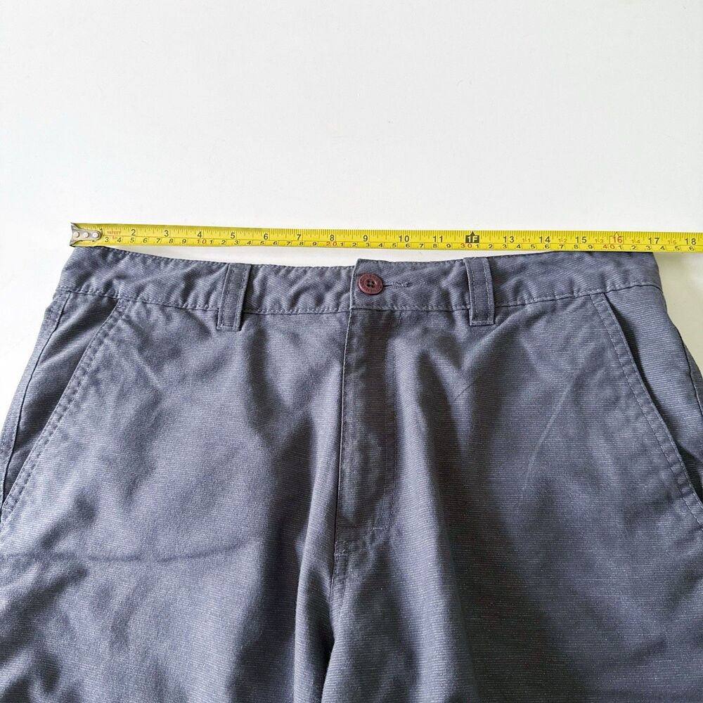 O'Neill Hybrid Walkshorts Mens Size 33 Slate Gray Quick Dry Stretch Shorts 9" - Picture 6 of 15